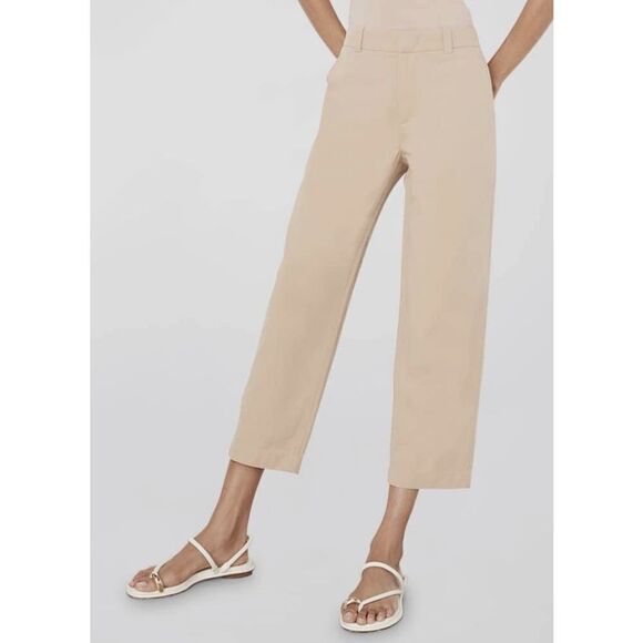 Vince - cotton Taupe women’s work pants size 28 - Picture 1 of 7